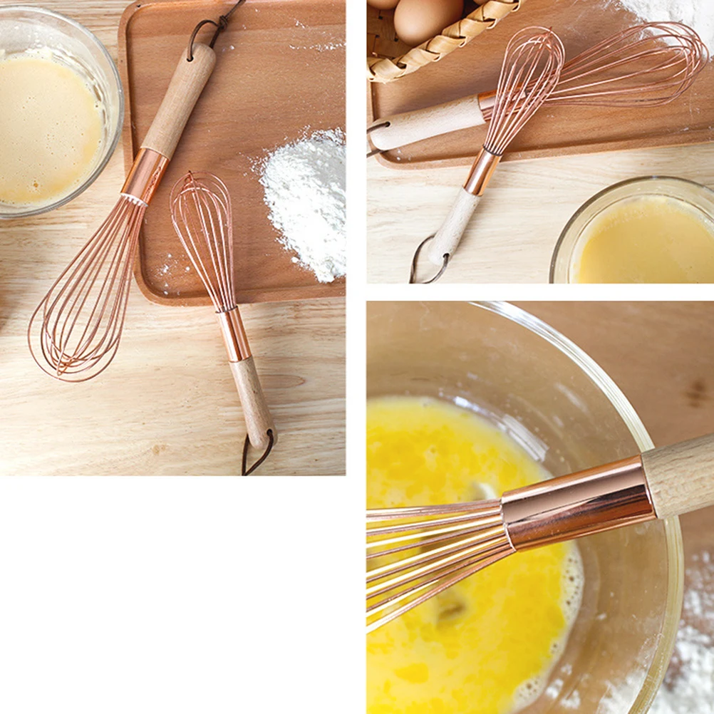 Stainless Steel Egg Beater Manual Whisk Cocktail Kitchen Gadget Bamboo Baking Tool
Stainless Steel Egg Beater Manual Whisk Cocktail Kitchen Gadget Bamboo Baking Tool