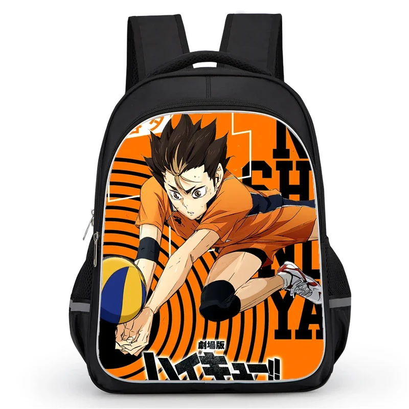 School Backpack with Double Zipper Pocket,Cartoon Haik-yuu!! School Bags for Boys Girls,Durable 16-in Child Backpack for Pupil
School Backpack with Double Zipper Pocket,Cartoon Haik-yuu!! School Bags for Boys Girls,Durable 16-in Child Backpack for Pupil