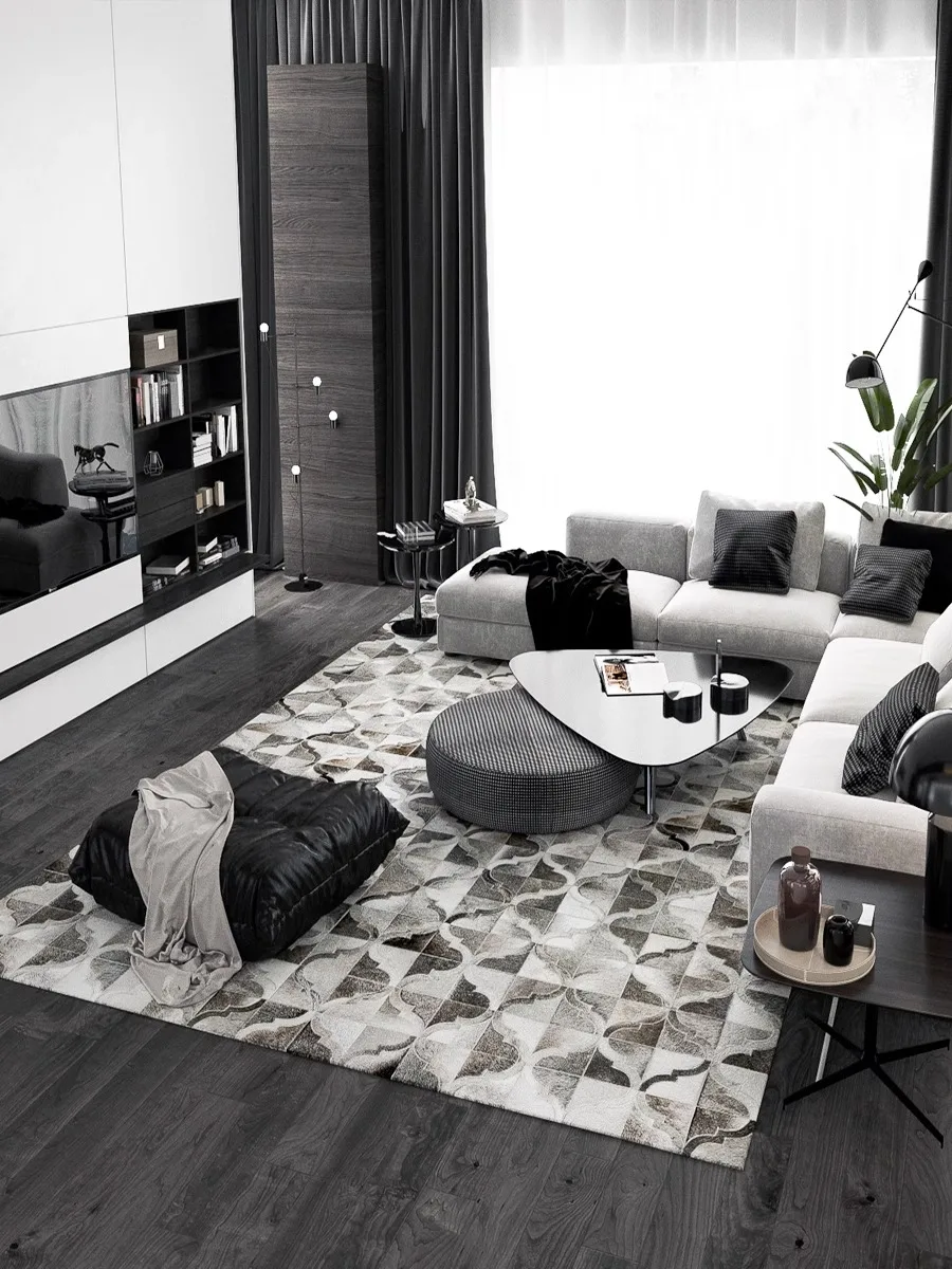 Nordic Ins Real Cowhide Living Room Carpet Modern Grey Bedroom Area Rug Large Customize Home Decor Rugs Carpet Study Room Floor
Nordic Ins Real Cowhide Living Room Carpet Modern Grey Bedroom Area Rug Large Customize Home Decor Rugs Carpet Study Room Floor