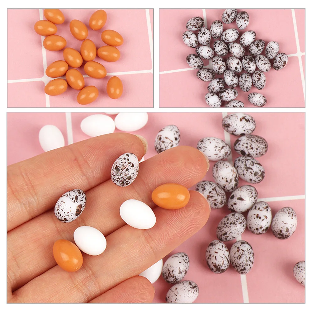 36pcs Miniature Eggs Decor Colorful Plastic Realistic Design Material Exquisite Craftsmanship Mini House Landscape Model
36pcs Miniature Eggs Decor Colorful Plastic Realistic Design Material Exquisite Craftsmanship Mini House Landscape Model