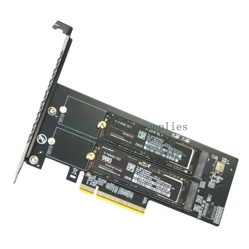 K43B PCIE Split Card 2 Port M.2 NVME M for 2230 2242 2260 2280 22110 NVME SSDs
K43B PCIE Split Card 2 Port M.2 NVME M for 2230 2242 2260 2280 22110 NVME SSDs