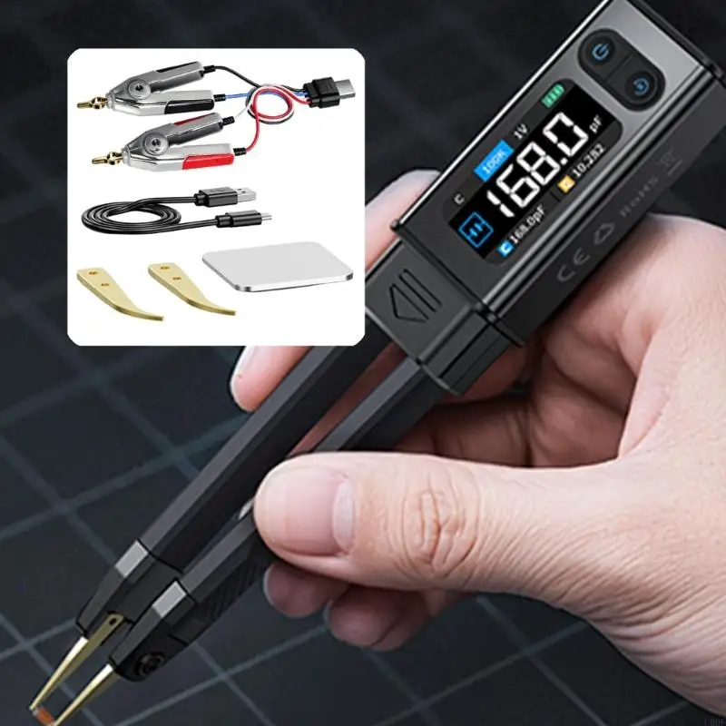 Ручной измеритель с цветным дисплеем и двойным режимом для тестирования электронных компонентов
Ручной измеритель с цветным дисплеем и двойным режимом для тестирования электронных компонентов