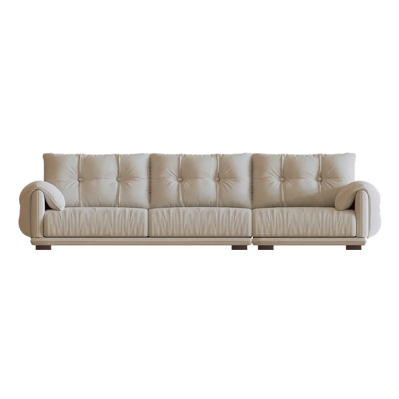 Modern simple three-person small apartment cloud cream style light luxury, art sofa
Modern simple three-person small apartment cloud cream style light luxury, art sofa