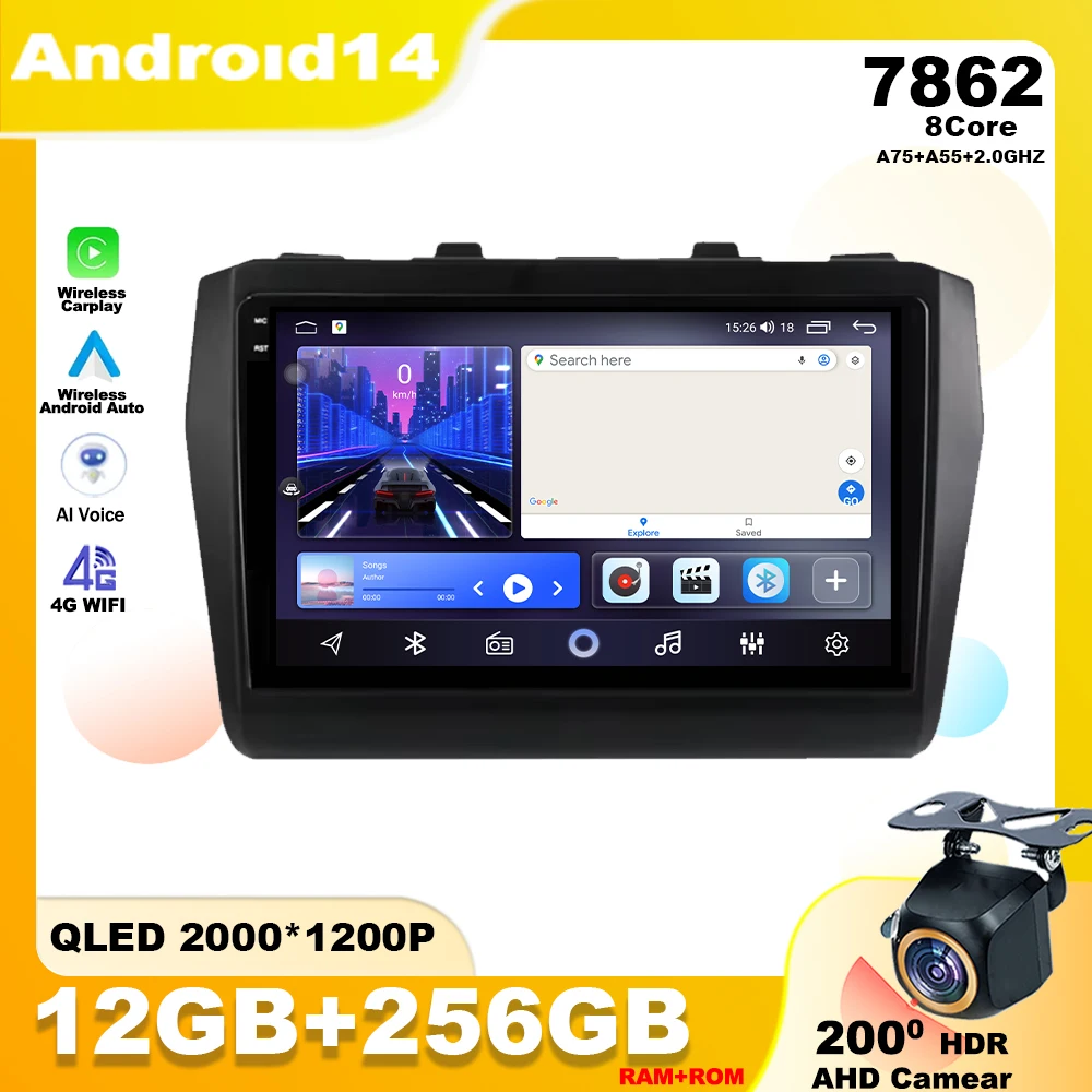 Android 14 For Suzuki Swift 2016 2017 2018 - 2021 Car Radio Multimedia Player Stereo Navigation GPS 4G Wireless Carplay Auto DSP
Android 14 For Suzuki Swift 2016 2017 2018 - 2021 Car Radio Multimedia Player Stereo Navigation GPS 4G Wireless Carplay Auto DSP