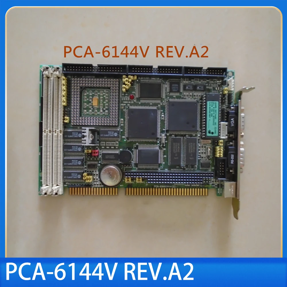 Industrial Control Computer Motherboard 486 Half Length Board PCA-6144V REV.A2
Industrial Control Computer Motherboard 486 Half Length Board PCA-6144V REV.A2
