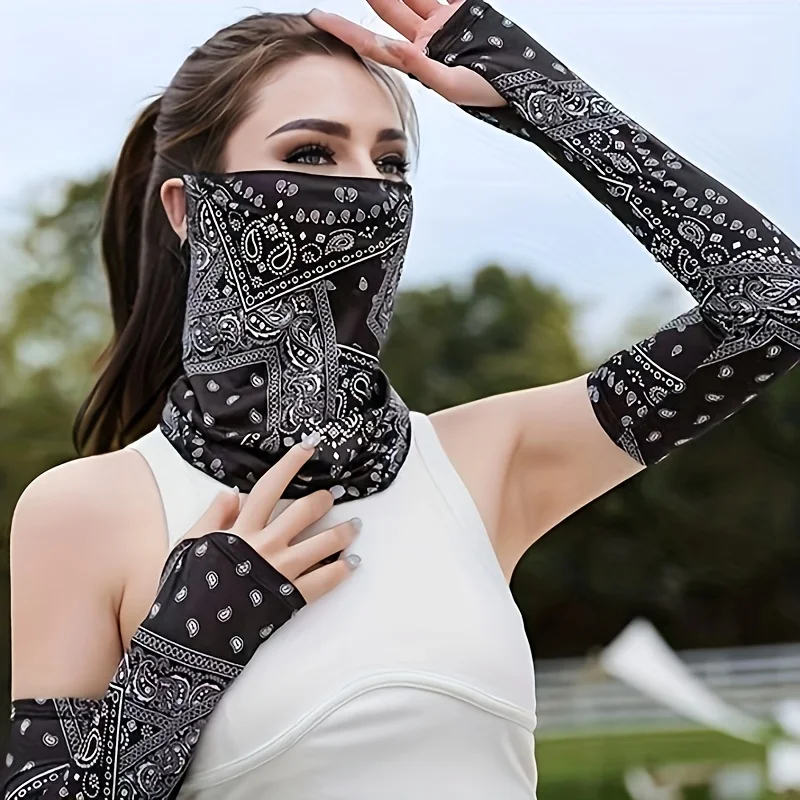 2PCS Sunscreen Set Breathable Cooling Arm Cover and Neck Scarf Cycling and Outdoor Special Ice Sleeve Hoodie
2PCS Sunscreen Set Breathable Cooling Arm Cover and Neck Scarf Cycling and Outdoor Special Ice Sleeve Hoodie