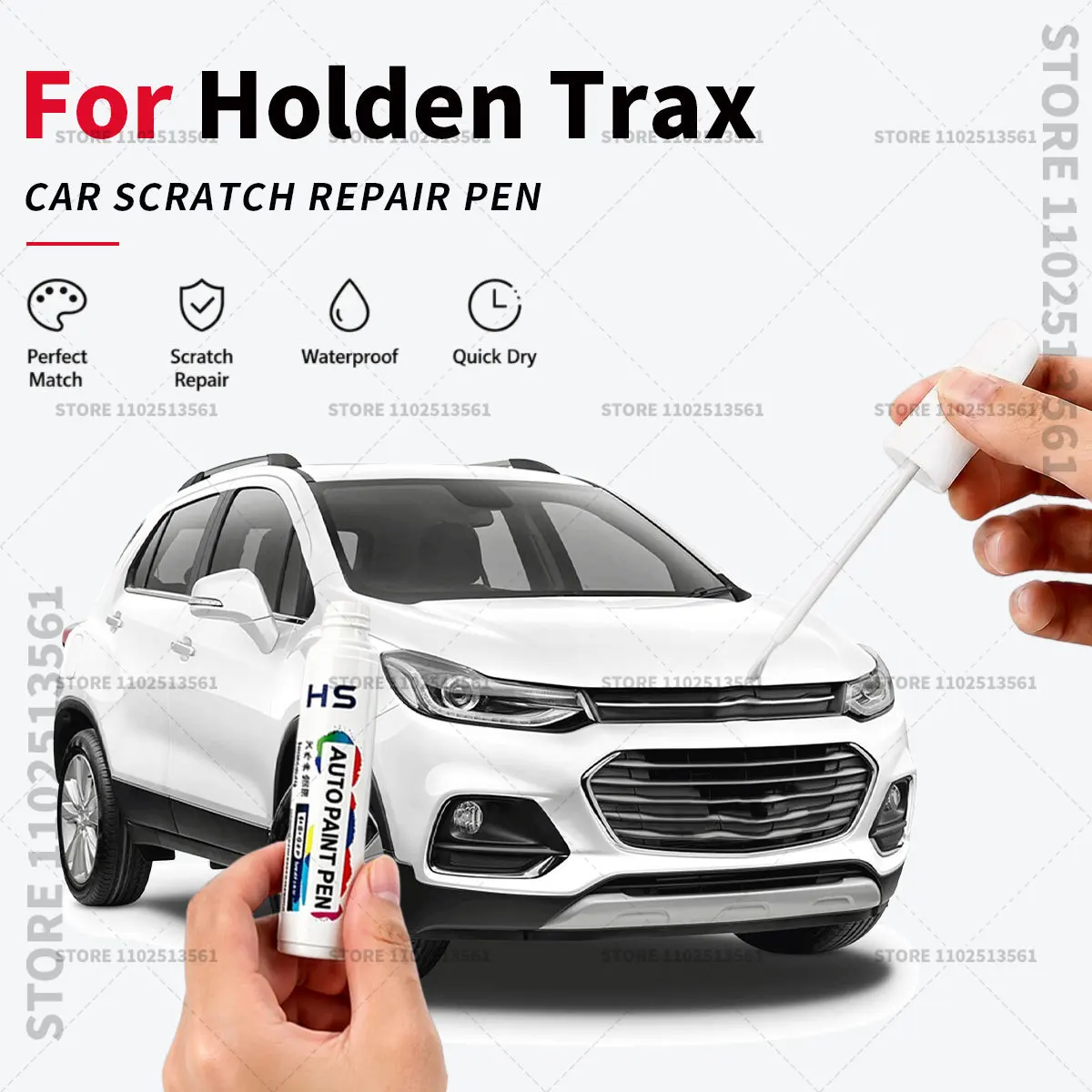 For Holden Trax White Black Automotive Touch Up Paint Pen Car Paint Scratch Remover Quick Dry Repair Brush for Vehicle Paint
For Holden Trax White Black Automotive Touch Up Paint Pen Car Paint Scratch Remover Quick Dry Repair Brush for Vehicle Paint