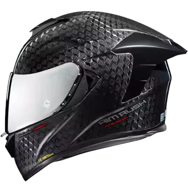 Airo Men's Plus-Size Full Carbon Fiber Helmet for Winter Summer Full-Face Dock for Motorcycle and Electric Vehicle AR936
Airo Men's Plus-Size Full Carbon Fiber Helmet for Winter Summer Full-Face Dock for Motorcycle and Electric Vehicle AR936