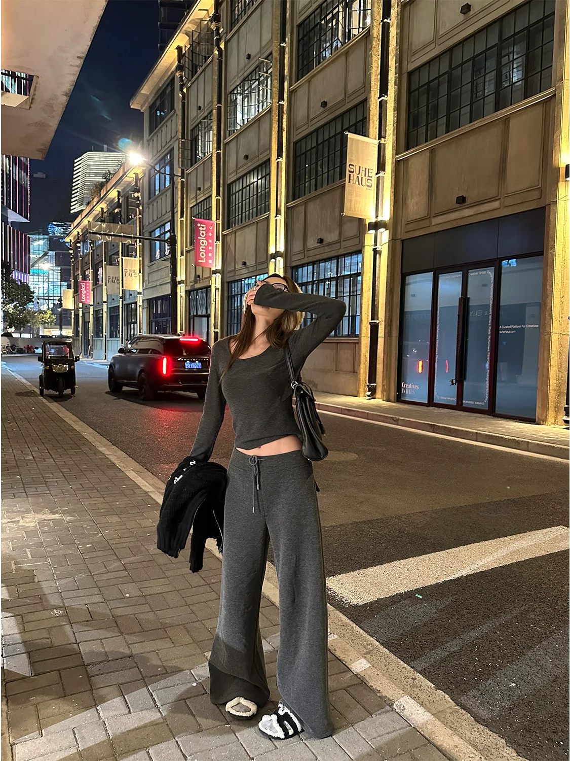 D YANGJUN Women's Loose Feel Dstring Wide Leg Knife Sweatpants Casual Trousers Spring Spor Long Pants
D YANGJUN Women's Loose Feel Dstring Wide Leg Knife Sweatpants Casual Trousers Spring Spor Long Pants