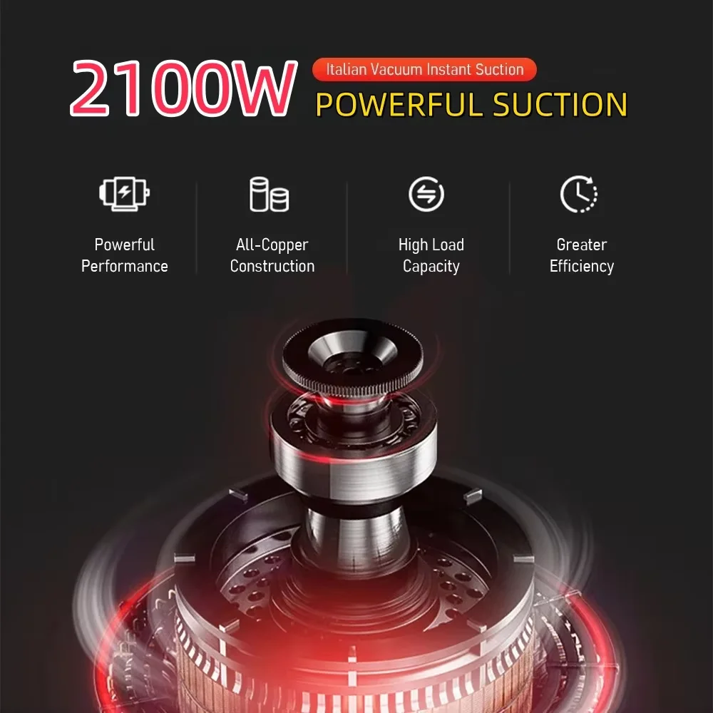 Wall-mounted vacuum cleaner 2100W vacuum cleaner mounted on the wall car wash shop car wash water suction high-power car-mounted
Wall-mounted vacuum cleaner 2100W vacuum cleaner mounted on the wall car wash shop car wash water suction high-power car-mounted