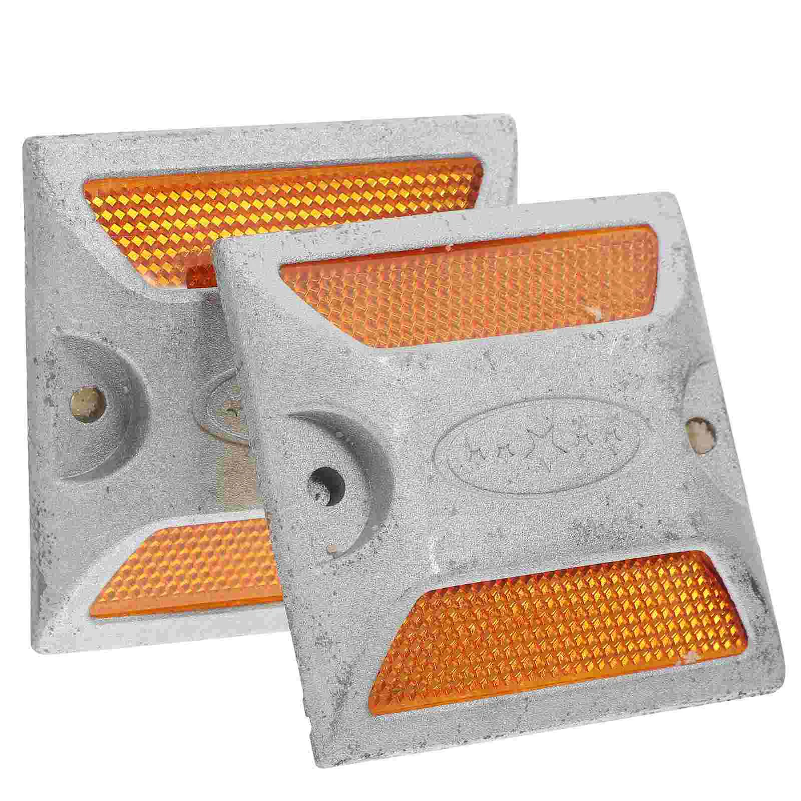 2 Pcs Reflective Road Signs Conta Security Reflectors Automatic Aluminum Colored for Gates
2 Pcs Reflective Road Signs Conta Security Reflectors Automatic Aluminum Colored for Gates