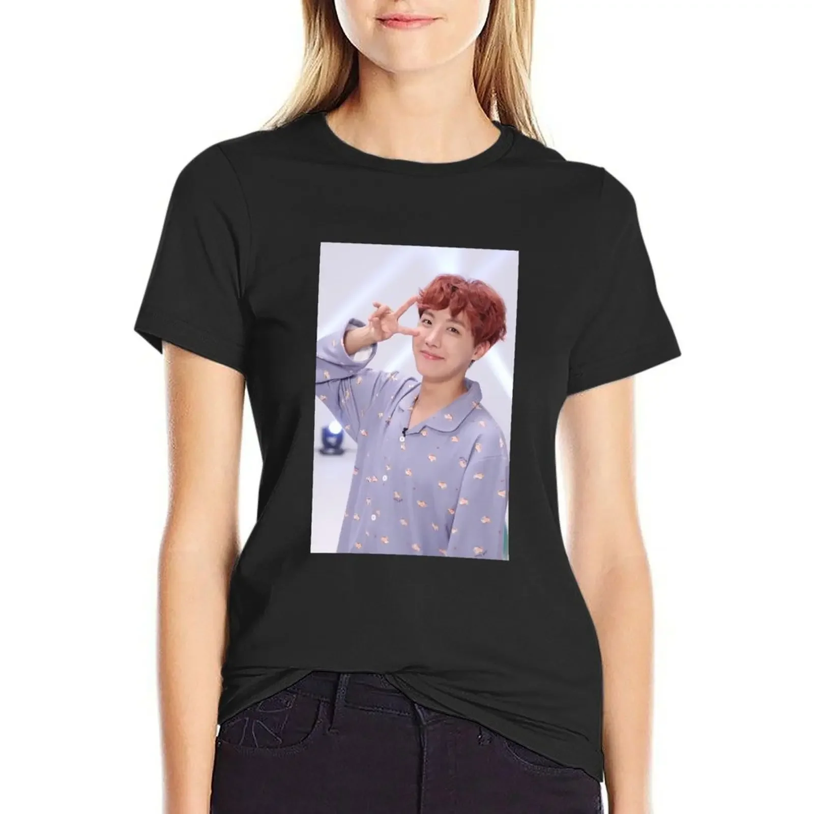 JHOPE T-Shirt customs design your own animal prinfor korean fashion black t-shirts for Women
JHOPE T-Shirt customs design your own animal prinfor korean fashion black t-shirts for Women