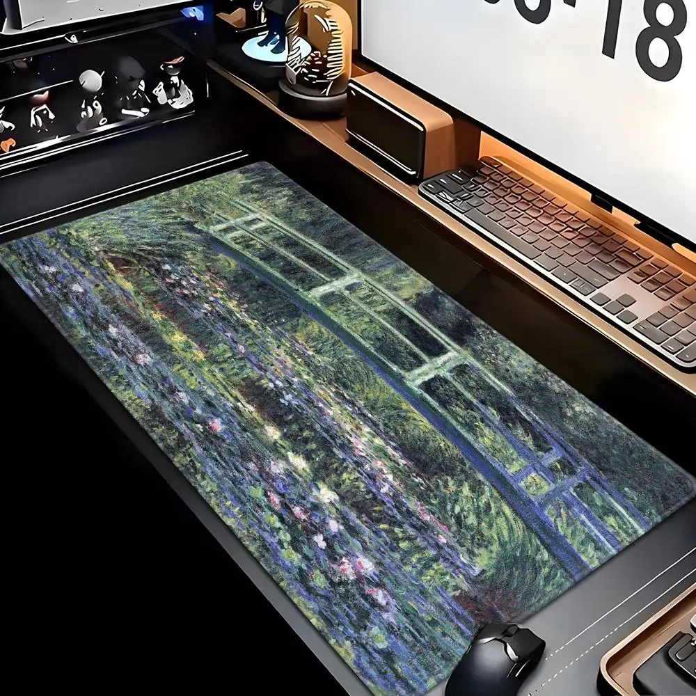 Claude Monet Art Mousepad Mouse Mat With Pad gaming accessories Prime Gaming XXL Keyboard Pad Stitch Padding Mat HYBXAXC 90x40cm
Claude Monet Art Mousepad Mouse Mat With Pad gaming accessories Prime Gaming XXL Keyboard Pad Stitch Padding Mat HYBXAXC 90x40cm