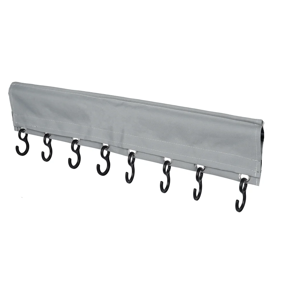 1PCS Hook Rail with Keder/Piping Camping Coat Hooks Racks For Caravan Motorhome Keder Piping Rail Strips or Tent Roof Poles
1PCS Hook Rail with Keder/Piping Camping Coat Hooks Racks For Caravan Motorhome Keder Piping Rail Strips or Tent Roof Poles