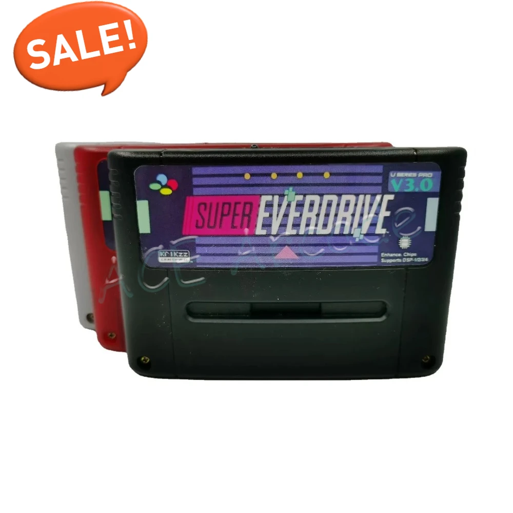 Новый картридж для сжигания карт SFC Snes Everdrive DSP V2 Enhanced Edition 2-го поколения США/Япония/Европа/с 3000 играми
Новый картридж для сжигания карт SFC Snes Everdrive DSP V2 Enhanced Edition 2-го поколения США/Япония/Европа/с 3000 играми