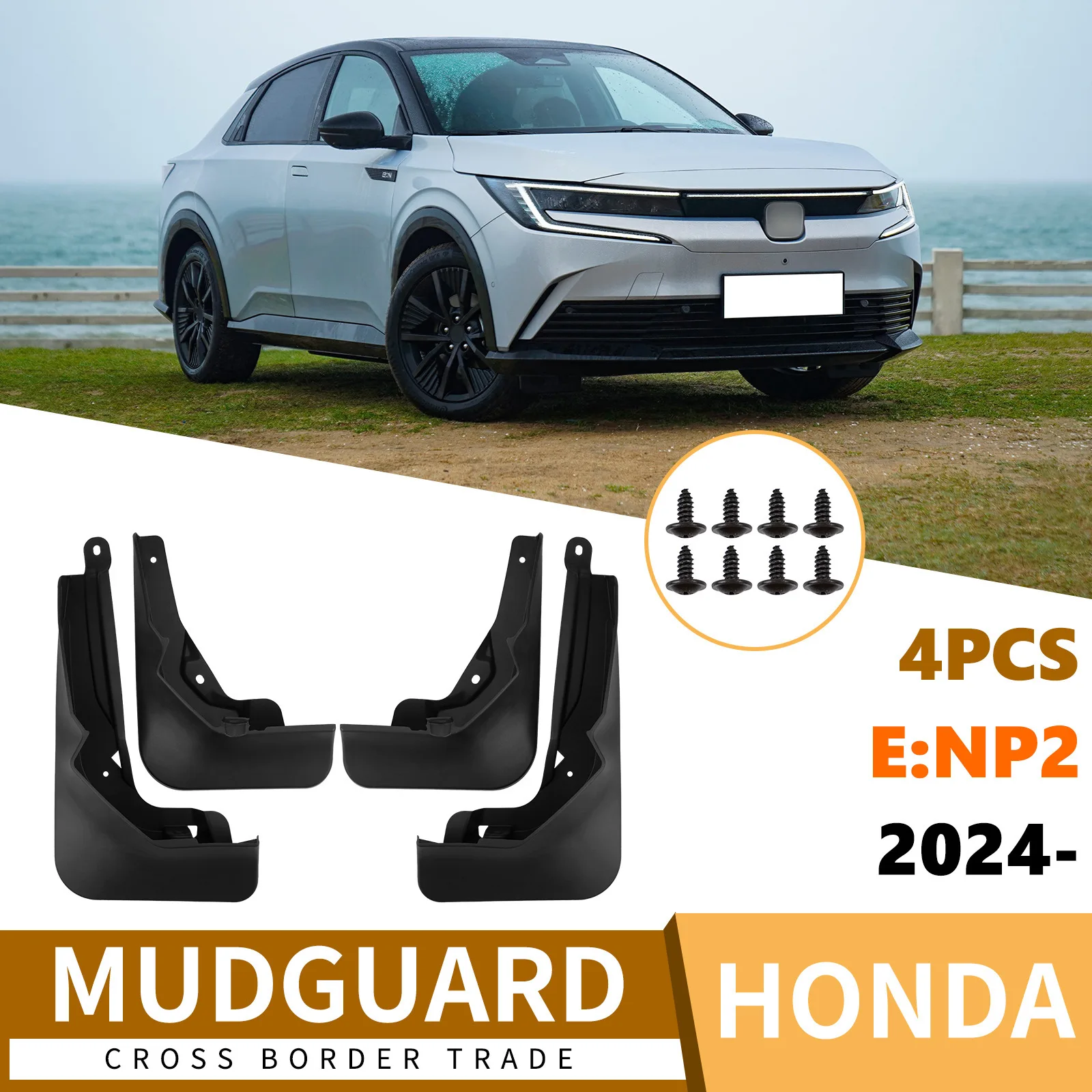 For Honda e:NP2 2024 Front Rear Mud Flaps Mudguards Splash Guards Hot Selling Auto Accessories
For Honda e:NP2 2024 Front Rear Mud Flaps Mudguards Splash Guards Hot Selling Auto Accessories