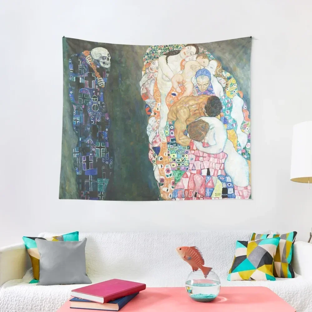 HD. Death and Life, by Gustav Klimt . HIGH DEFINITION Tapestry Cute Room Things Bedroom Deco Tapestry
HD. Death and Life, by Gustav Klimt . HIGH DEFINITION Tapestry Cute Room Things Bedroom Deco Tapestry