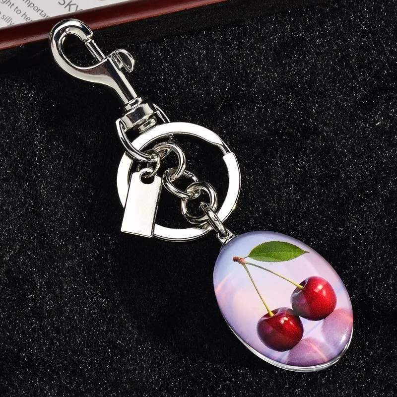 New fruit series: Cherry keychain pendant bag, car key pendant, basketball fan gift keychain
New fruit series: Cherry keychain pendant bag, car key pendant, basketball fan gift keychain