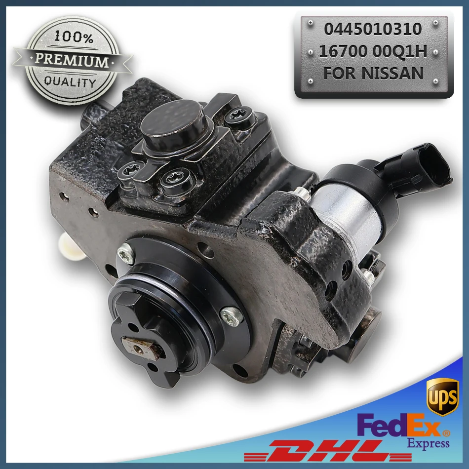 High-Quality Diesel Common Rail Fuel Pump 0445010310 1670000Q1H 1670000Q1U Suitable for INFINITI / NISSAN / RENAULT
High-Quality Diesel Common Rail Fuel Pump 0445010310 1670000Q1H 1670000Q1U Suitable for INFINITI / NISSAN / RENAULT