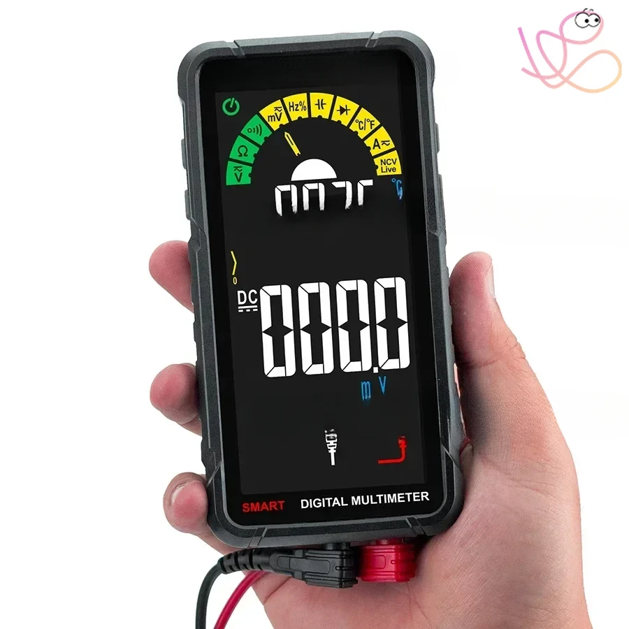Rechargeable 6000 Counts Auto Range Digital Professional Multimeter Easy To Read Operate
Rechargeable 6000 Counts Auto Range Digital Professional Multimeter Easy To Read Operate