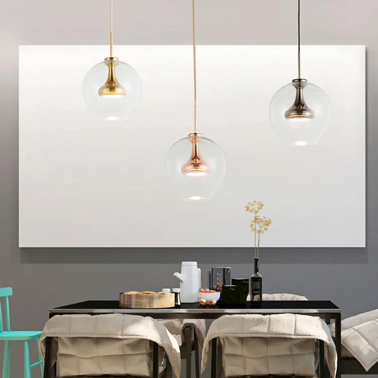 Nordic Glass Pendant Light Brushed Bronze Finish Modern Industrial Pendant Hanging Light Fixture Dining Bar Cafe Restaurant
Nordic Glass Pendant Light Brushed Bronze Finish Modern Industrial Pendant Hanging Light Fixture Dining Bar Cafe Restaurant