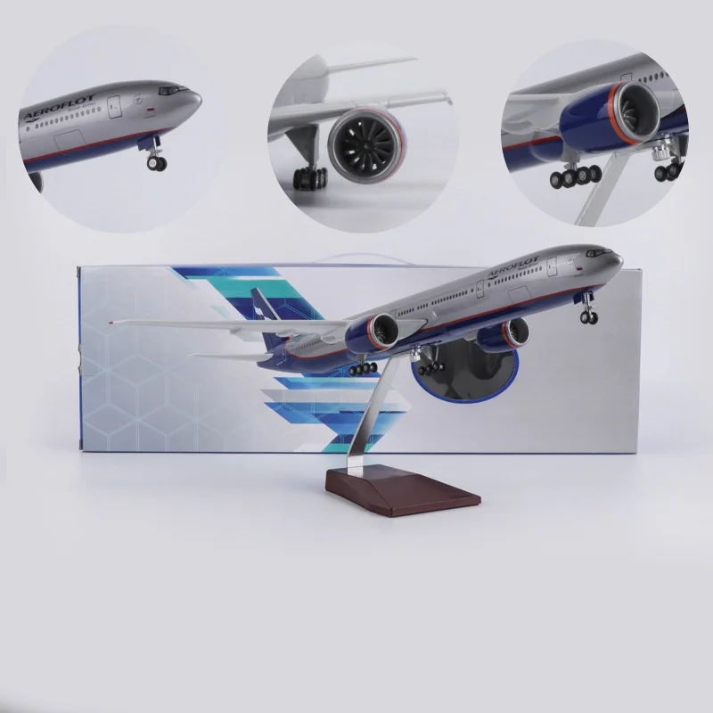 47cm Aircraft Models B777 Russia Airways Resin Toy Airplane Diecast 1:157 Scale With Lights & Base For Adults Aviation Collected
47cm Aircraft Models B777 Russia Airways Resin Toy Airplane Diecast 1:157 Scale With Lights & Base For Adults Aviation Collected