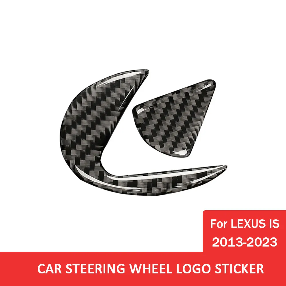 2pcs Car Steering Wheel Logo Decor Stickers for Lexus IS250 2013-2023 Carbon Fiber Decal Cover Automotive Interior Accessories
2pcs Car Steering Wheel Logo Decor Stickers for Lexus IS250 2013-2023 Carbon Fiber Decal Cover Automotive Interior Accessories