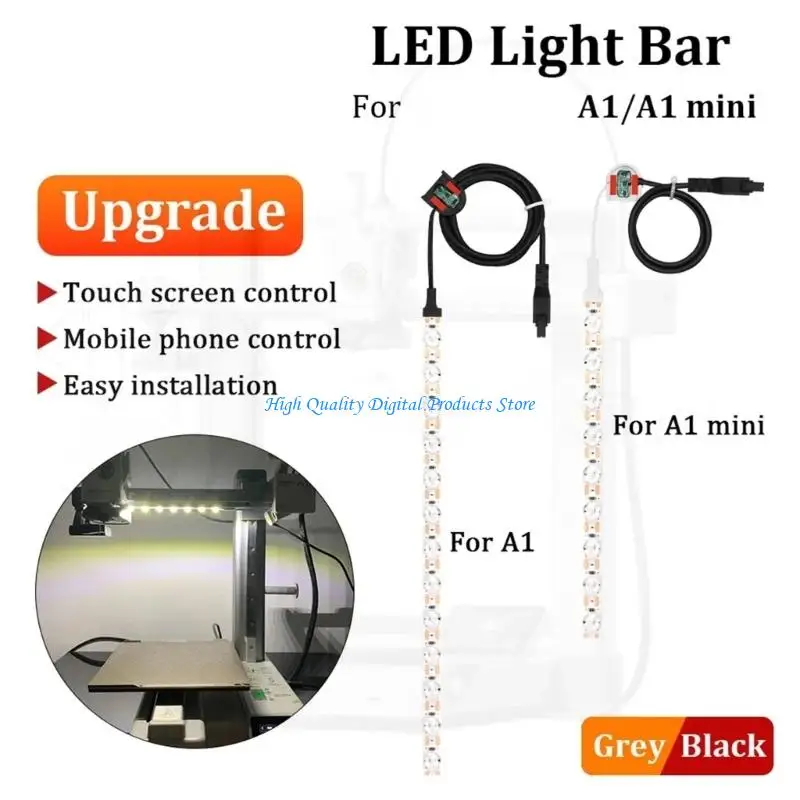 U2JE Bright 6500K LED Light Bar for 3D Printer Mini With Induction Control and Heat Resistant Durability
U2JE Bright 6500K LED Light Bar for 3D Printer Mini With Induction Control and Heat Resistant Durability