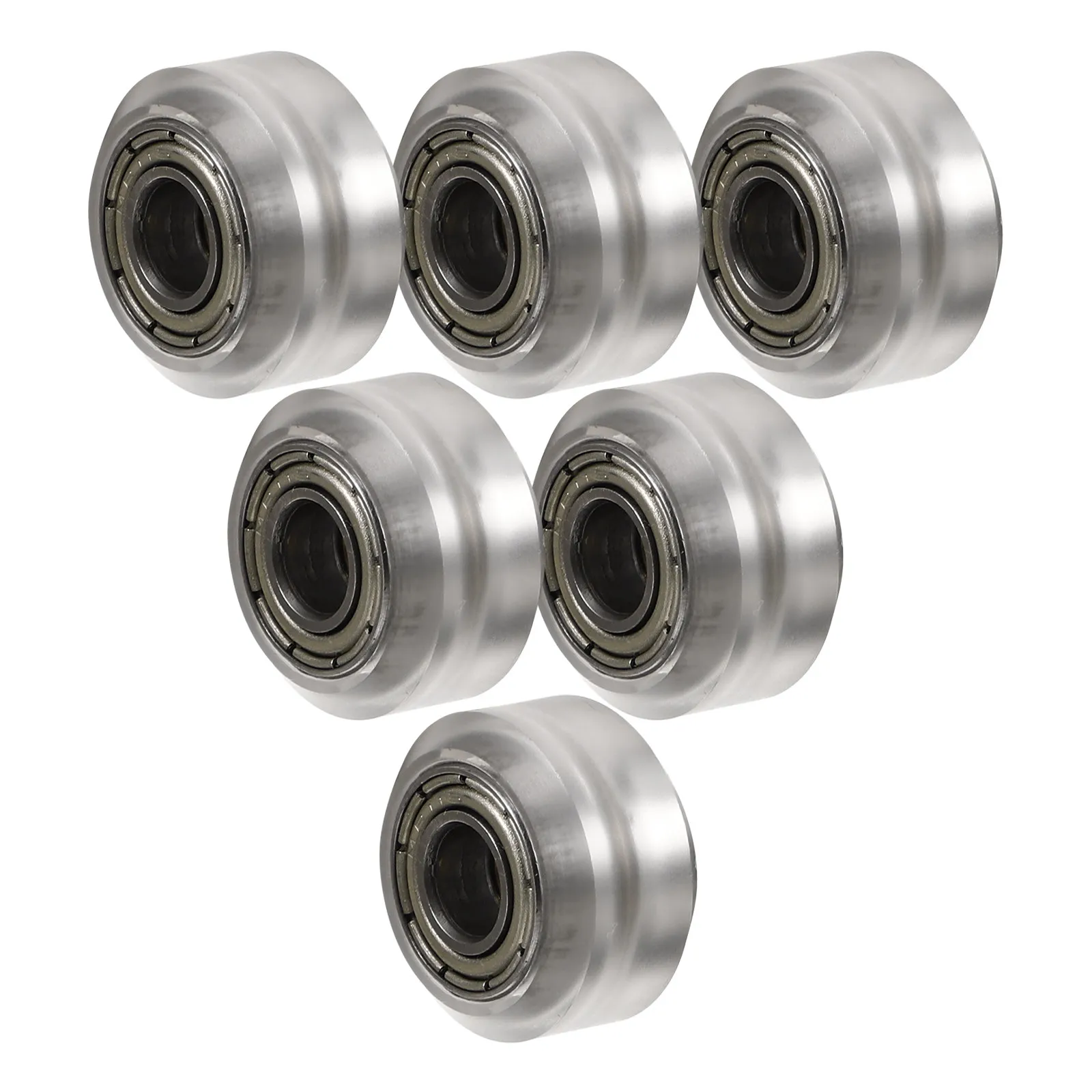 6Pcs Printer Pulley Wheel Transparent Plastic Bearing Pulley Stable Wear Resistant for 3D Printer Engraving Machine Parts
6Pcs Printer Pulley Wheel Transparent Plastic Bearing Pulley Stable Wear Resistant for 3D Printer Engraving Machine Parts