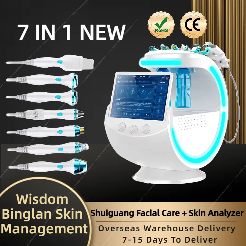 Smart Ice Blue Facial Cleanliness Rejuvenation Treatment Machine Hydro facial 7 in 1 Peeling Professional Portable Dermabrasion
Smart Ice Blue Facial Cleanliness Rejuvenation Treatment Machine Hydro facial 7 in 1 Peeling Professional Portable Dermabrasion