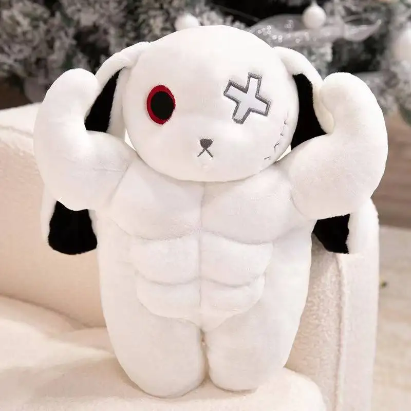 Latest Dark Muscle Rabbit Doll Pillow Kawaii Plush Toy Doll Cartoon Anime Cute Gift for Children's Holiday Birthday Fun Doll
Latest Dark Muscle Rabbit Doll Pillow Kawaii Plush Toy Doll Cartoon Anime Cute Gift for Children's Holiday Birthday Fun Doll