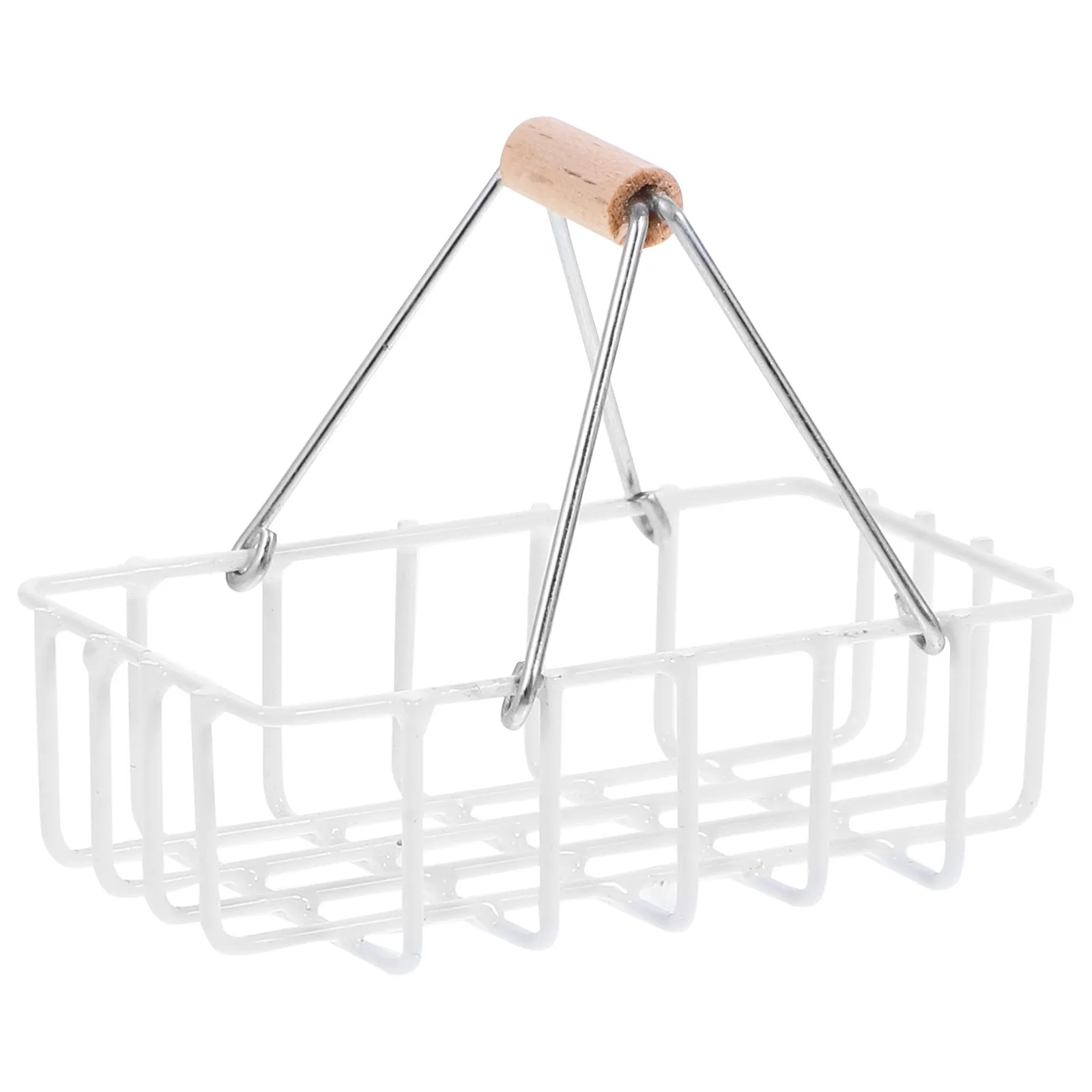 Mini Shopping Basket Dollhouse Basket Metal Sturdy Small Carry Handle Mini Storage Decorative Prop for Playhouse Craft
Mini Shopping Basket Dollhouse Basket Metal Sturdy Small Carry Handle Mini Storage Decorative Prop for Playhouse Craft