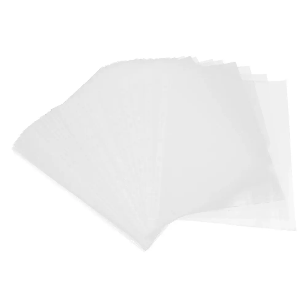 100Pcs A4 Heavy Duty Clear PP Binder Sleeves for 11 Ring Binders Page Protectors for Documents Photos Recipes Certificates
100Pcs A4 Heavy Duty Clear PP Binder Sleeves for 11 Ring Binders Page Protectors for Documents Photos Recipes Certificates