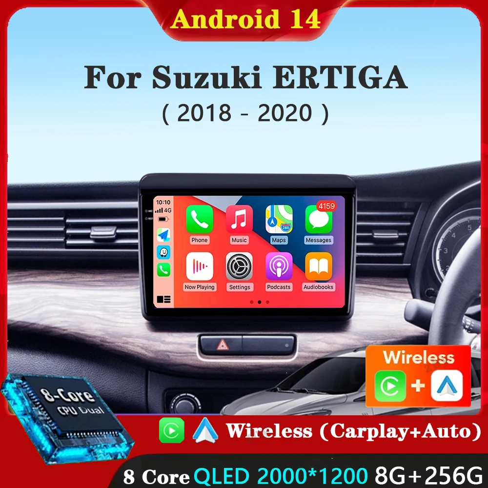 Android 14 стерео 9 дюймов для Suzuki ERTIGA 2018 2019 2020 радио мультимедийный плеер четырехъядерный Bluetooth 2 Din автомобильный GPS видеонавигатор
Android 14 стерео 9 дюймов для Suzuki ERTIGA 2018 2019 2020 радио мультимедийный плеер четырехъядерный Bluetooth 2 Din автомобильный GPS видеонавигатор