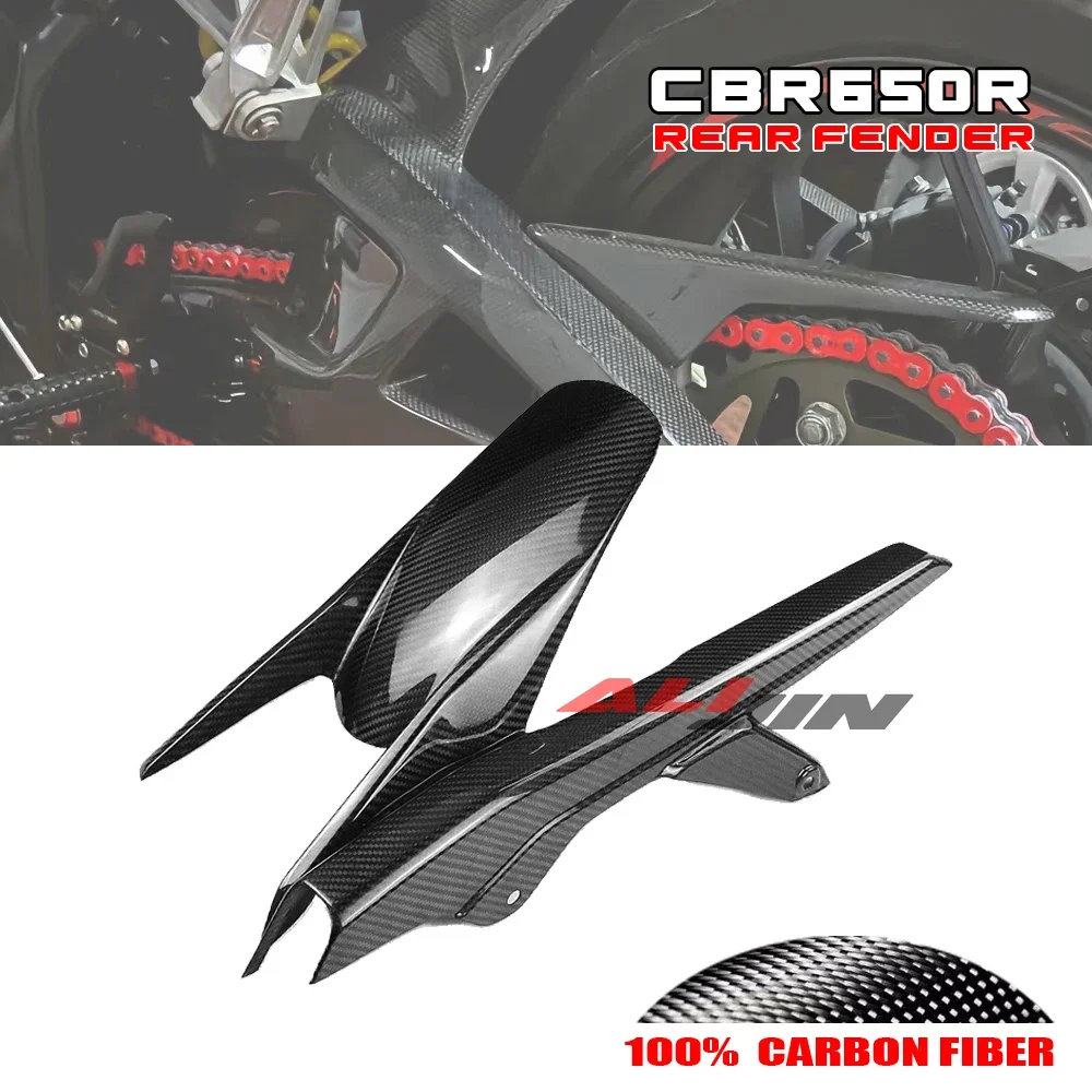 100% настоящий сухой обтекатель из углеродного волокна, подходит для Honda CB650R CBR650R 2019-2023, задняя крышка цепи мотоцикла, брызговик, защита для шин, Hugger
100% настоящий сухой обтекатель из углеродного волокна, подходит для Honda CB650R CBR650R 2019-2023, задняя крышка цепи мотоцикла, брызговик, защита для шин, Hugger
