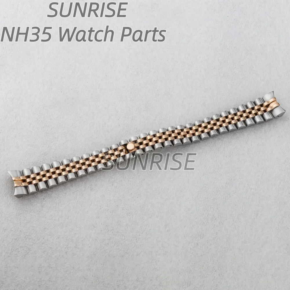 17MM Women Bracelet 316L Soild Stainless Steel Clasp Wristband for datejust NH05 Watch Case Lady Strap Watch Accessories Parts
17MM Women Bracelet 316L Soild Stainless Steel Clasp Wristband for datejust NH05 Watch Case Lady Strap Watch Accessories Parts