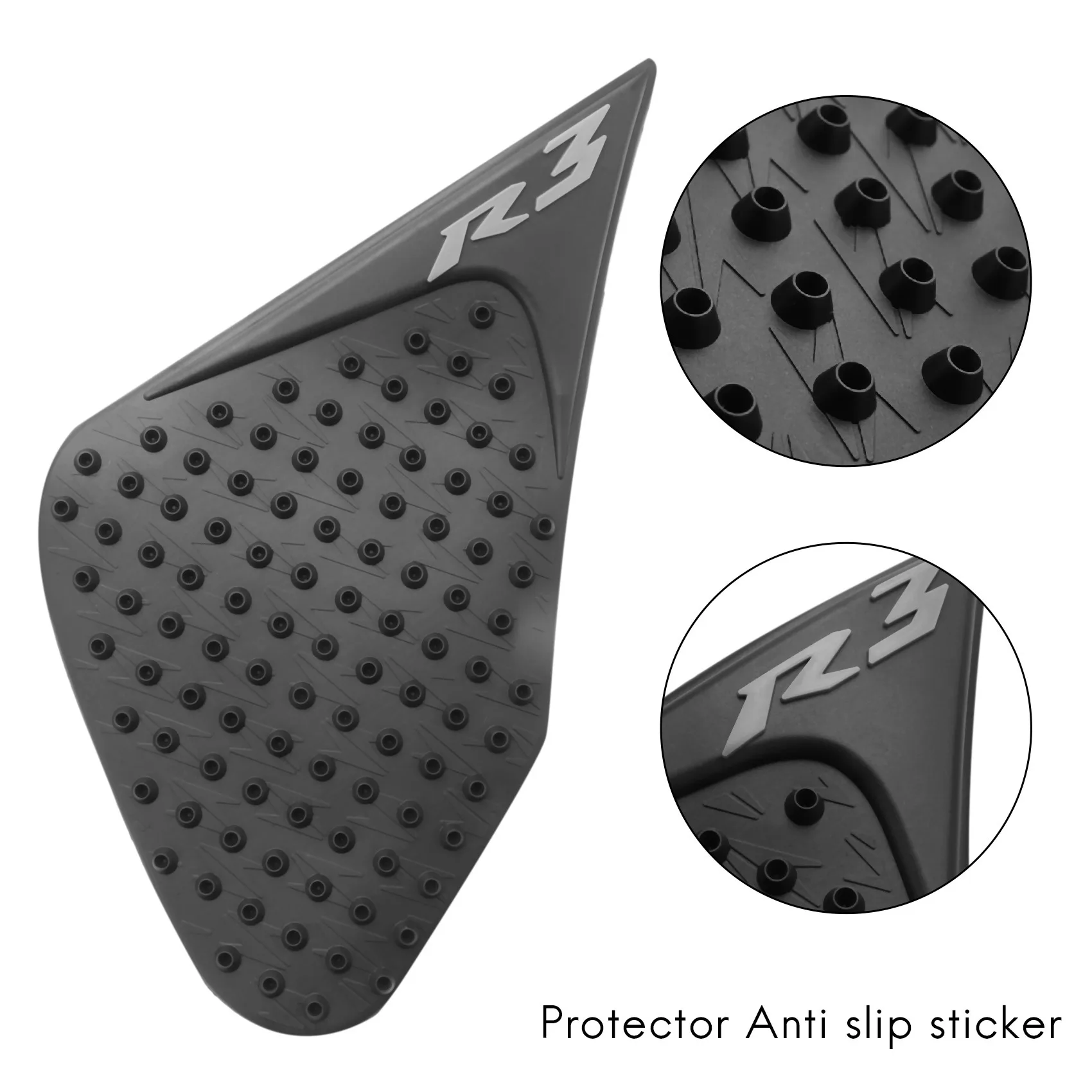 2X For R3 2015 2016 2017 Yzf-R3 Anti-Slip Anti-Slip Pad Tank Protector Side Adhesives Gas Knee Grip Traction Pads
2X For R3 2015 2016 2017 Yzf-R3 Anti-Slip Anti-Slip Pad Tank Protector Side Adhesives Gas Knee Grip Traction Pads