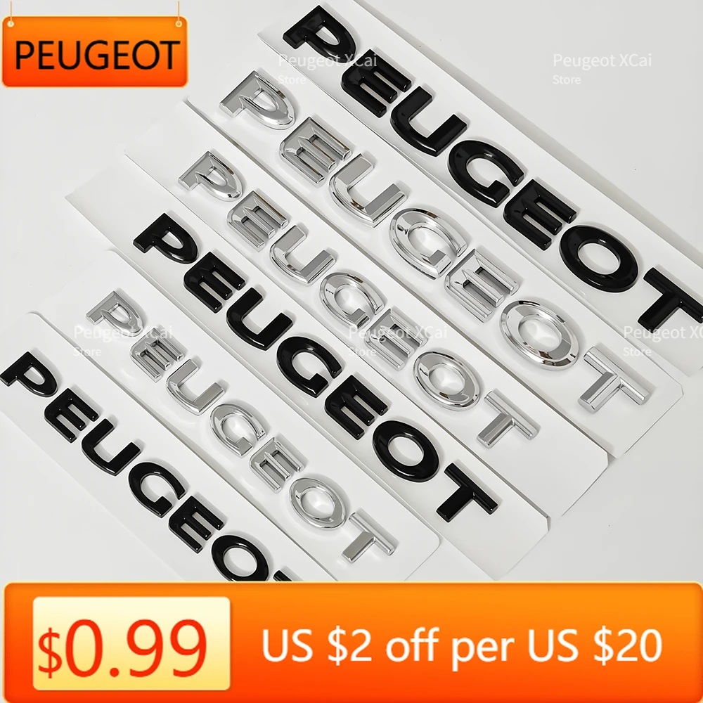 2025 Горячая наклейка с буквами ABS на автомобиль, эмблема на задний багажник, аксессуары для Peugeot 206 208 307 308 408 2008 3008 406 407 107 207 4007 40
2025 Горячая наклейка с буквами ABS на автомобиль, эмблема на задний багажник, аксессуары для Peugeot 206 208 307 308 408 2008 3008 406 407 107 207 4007 40