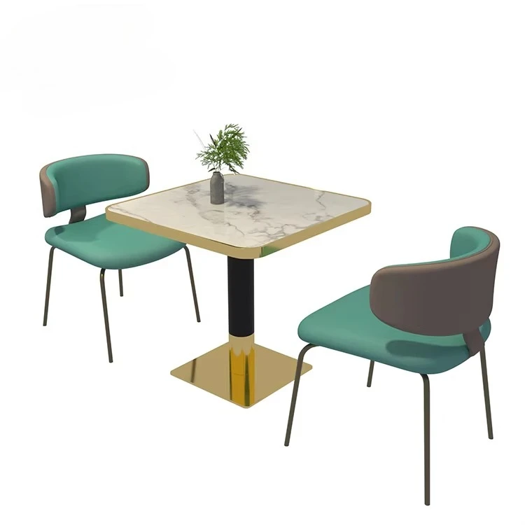 Modern Custom Marble Square Commercial Restaurant Sets Cafe Sofa Booth Seating Table Chair Durable Eco-Friendly for Coffee Shop
Modern Custom Marble Square Commercial Restaurant Sets Cafe Sofa Booth Seating Table Chair Durable Eco-Friendly for Coffee Shop