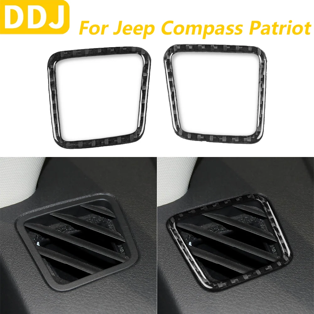 Для Jeep Compass Patriot 2009-2017 углеродное волокно с обеих сторон, приборная панель, вентиляционное отверстие, крышка, накладка, автомобильные аксессуары, наклейка
Для Jeep Compass Patriot 2009-2017 углеродное волокно с обеих сторон, приборная панель, вентиляционное отверстие, крышка, накладка, автомобильные аксессуары, наклейка