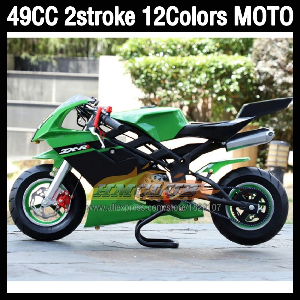 HOT 49CC 2Stroke Gasoline Motorcycle Dirt Bike Smalll Small-scale Small-sized Miniature Minitype Microcode Force Power Motorbike
HOT 49CC 2Stroke Gasoline Motorcycle Dirt Bike Smalll Small-scale Small-sized Miniature Minitype Microcode Force Power Motorbike