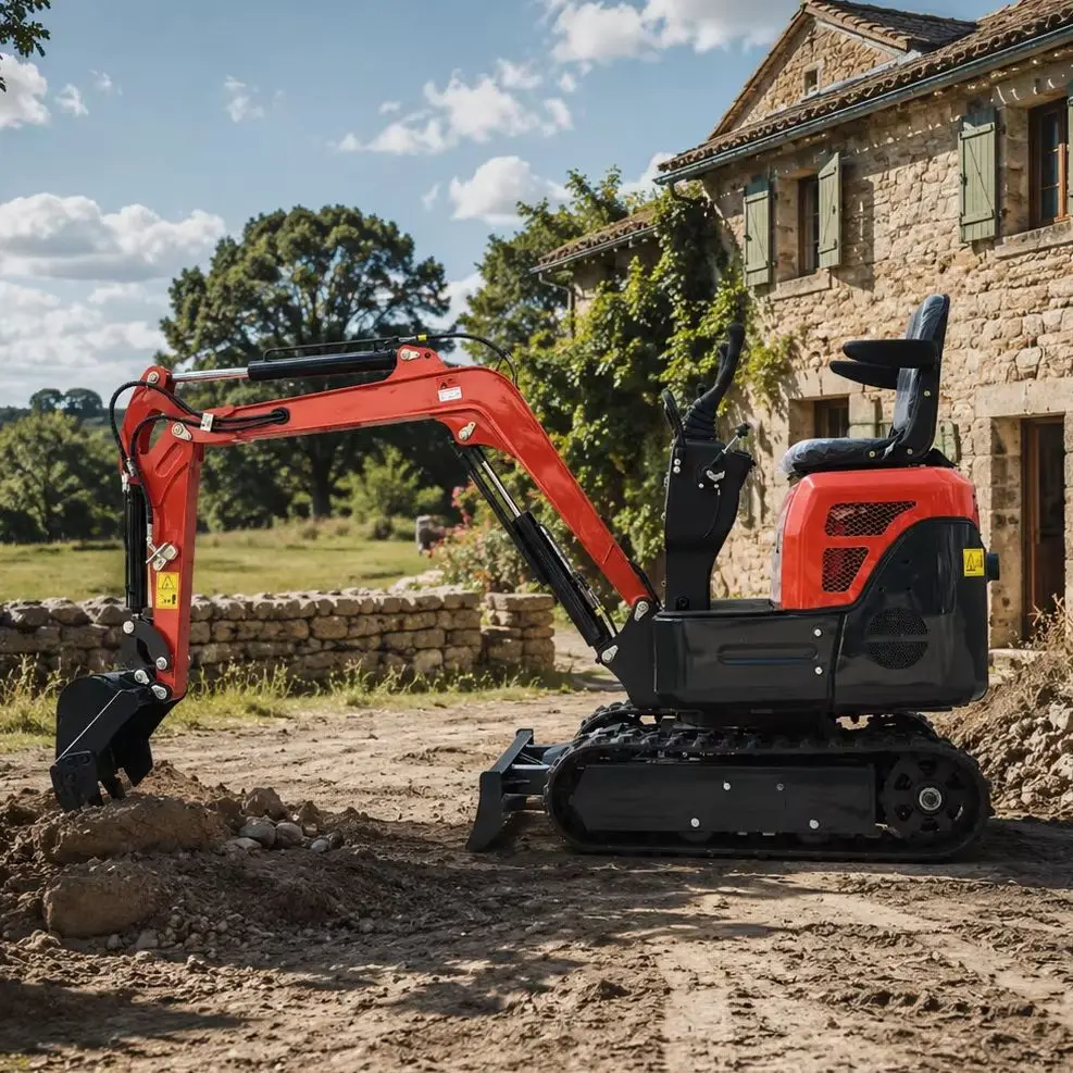 1 Ton Compact Mini Excavator Euro 5 CE Certified Hydraulic Crawler Digging Equipment Machine
1 Ton Compact Mini Excavator Euro 5 CE Certified Hydraulic Crawler Digging Equipment Machine