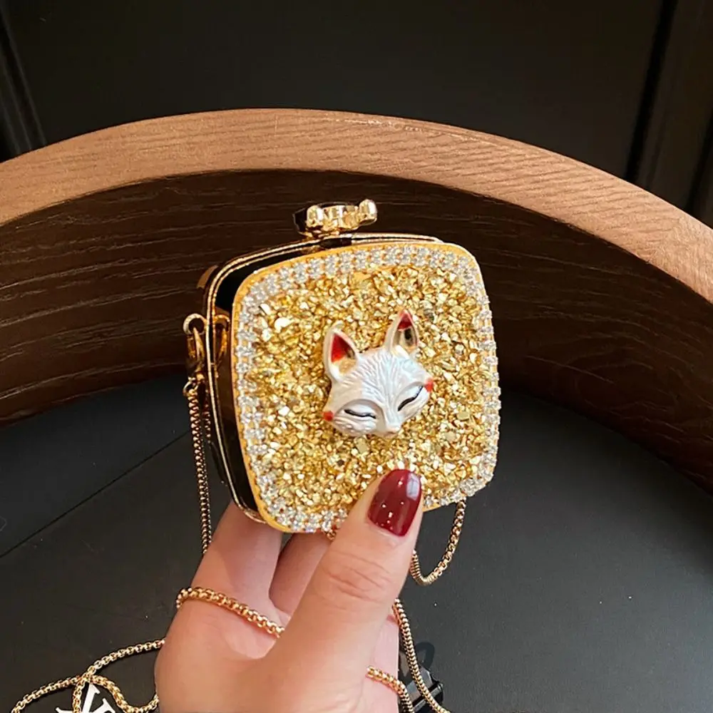 Handbag Gold/Silver Diamond Evening Bag Elegant Irregular Shape Banquet Chain Bag Shinny Luxury Mini Lipstick Bag Wedding
Handbag Gold/Silver Diamond Evening Bag Elegant Irregular Shape Banquet Chain Bag Shinny Luxury Mini Lipstick Bag Wedding