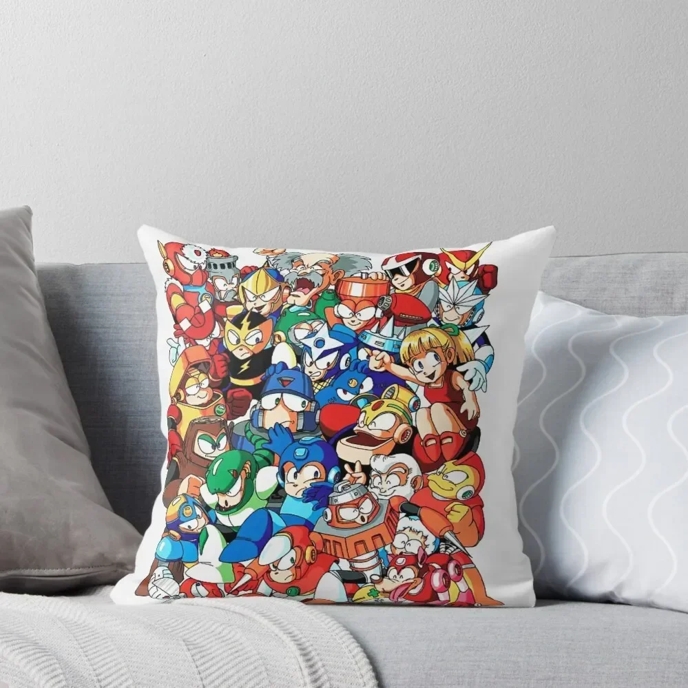 Mega Man 1, 2, and 3 Robot Masters Throw Pillow luxury sofa pillows sleeping pillows Cushions Cover pillow
Mega Man 1, 2, and 3 Robot Masters Throw Pillow luxury sofa pillows sleeping pillows Cushions Cover pillow