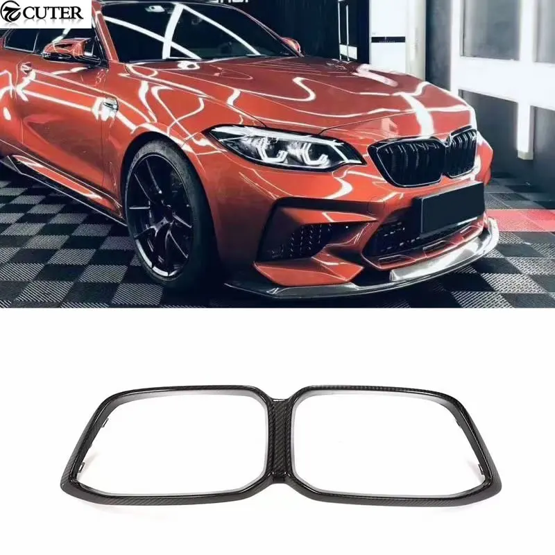F87 M2C Dry Carbon Fiber Front Bumper Grills Grille frame for Bmw F87 M2C Car Body Kit
F87 M2C Dry Carbon Fiber Front Bumper Grills Grille frame for Bmw F87 M2C Car Body Kit