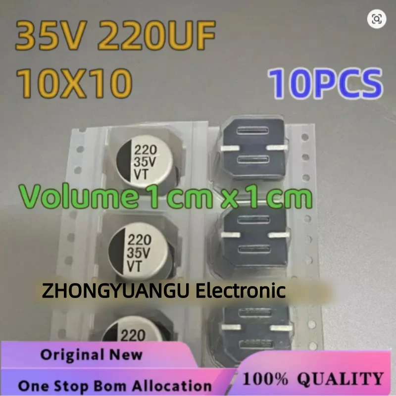 %НОВЫЙ АКЦИЯ 35 В 100 мкФ 35 В 220 мкФ 10X10 VT (объем 1 см x 1 см) SMD конденсатор электромагнитного клапана для автомобильной коробки передач компьютерная плата
%НОВЫЙ АКЦИЯ 35 В 100 мкФ 35 В 220 мкФ 10X10 VT (объем 1 см x 1 см) SMD конденсатор электромагнитного клапана для автомобильной коробки передач компьютерная плата