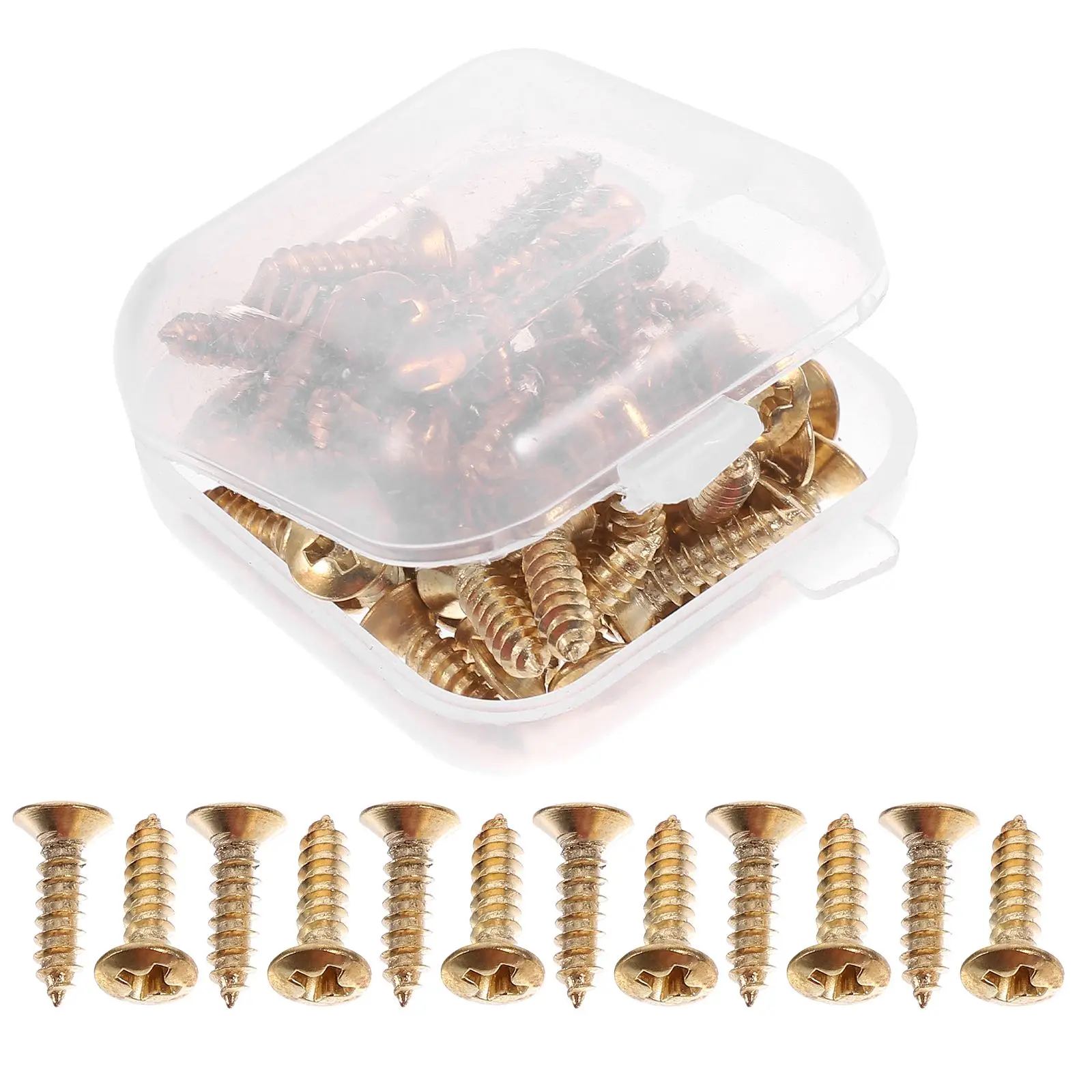 50pcs Golden 3x12mm Guitar Screws Pickguard Mounting Bass Panel Fixator Electric Guitars Accessories Durable Iron Storage
50pcs Golden 3x12mm Guitar Screws Pickguard Mounting Bass Panel Fixator Electric Guitars Accessories Durable Iron Storage
