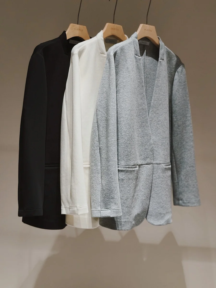 Duetto Soft Zero Prure Cotton Knitted Suit V-Ne Buttonl Vest Straight Leg Commute Sle Pure Color Women's Faion
Duetto Soft Zero Prure Cotton Knitted Suit V-Ne Buttonl Vest Straight Leg Commute Sle Pure Color Women's Faion