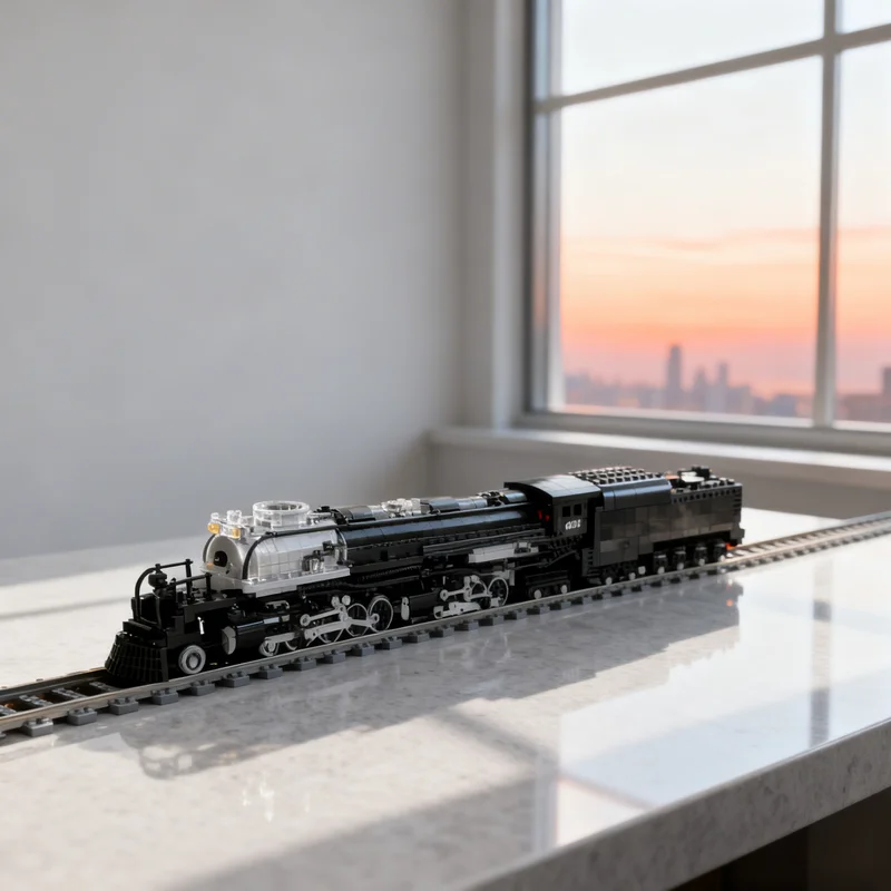 2946pcs MOC Union Pacific Big Boy 1 Train RC Model Building Blocks Construction Christmas Gifts Toy Creative DIY Idea Assemble
2946pcs MOC Union Pacific Big Boy 1 Train RC Model Building Blocks Construction Christmas Gifts Toy Creative DIY Idea Assemble