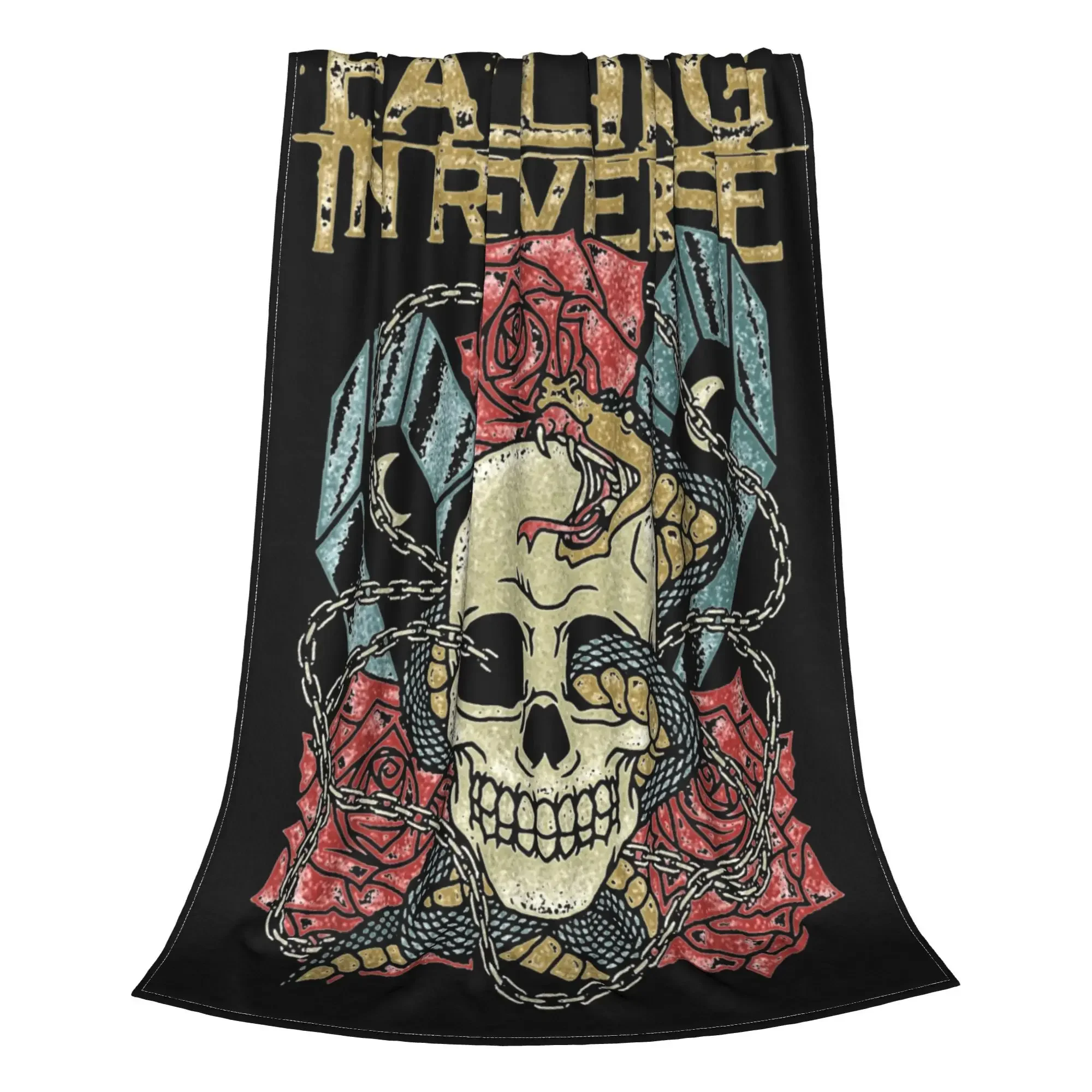 Falling In Reverse Official Merchandise The Death Blanket Multi-size Warm Cozy Fluffy Throw Blankets for Couch Sofa and Bed
Falling In Reverse Official Merchandise The Death Blanket Multi-size Warm Cozy Fluffy Throw Blankets for Couch Sofa and Bed